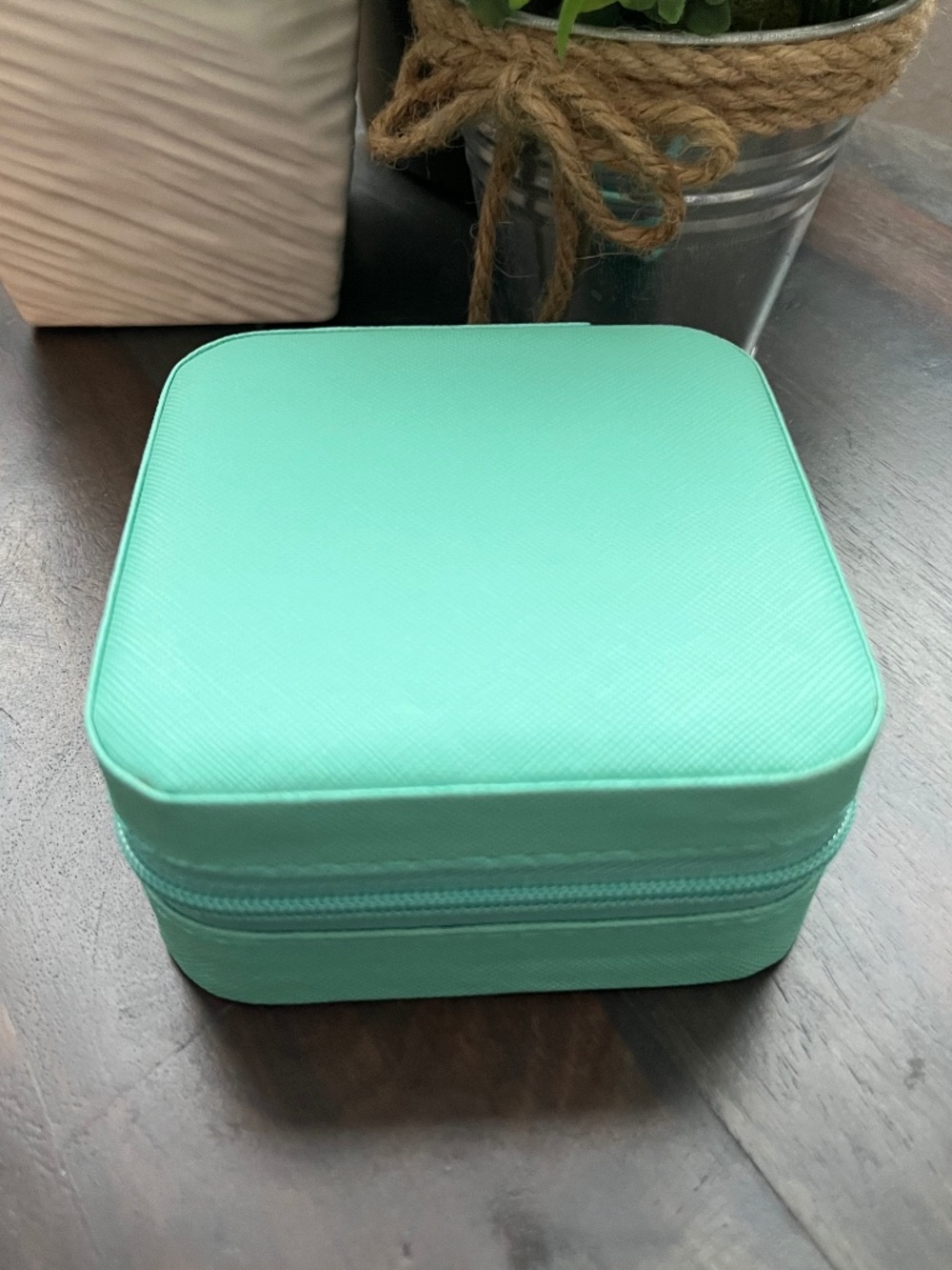 Mini Jewelry Travel Case Spindrift Blue NEW